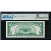 Image 2 : 1934 $5 STAR Silver Certificate PMG 65EPQ