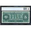 Image 2 : 1890 $5 Treasury Note PCGS 64