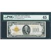 Image 1 : 1928 $100 Gold Certificate PMG 45