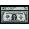 Image 1 : 1923 $1 Silver Certificate PMG 58EPQ