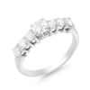 Image 1 : 14KT White Gold 1.25ctw Diamond Ring