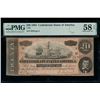 Image 1 : 1864 $20 T-67 Confederate PMG 58EPQ