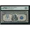Image 1 : 1899 $5 Chief Silver Certificate PMG 25EPQ