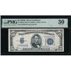 Image 1 : 1934B $5 Silver Certificate PMG 30