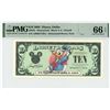 Image 1 : 2003 $10 Donald Disney Dollar PMG 66EPQ