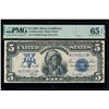Image 1 : 1899 $5 Chief Silver Certificate PMG 65EPQ