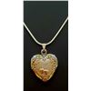 Image 2 : Sterling Silver Mom Heart Locket Necklace