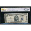 Image 1 : 1953A $5 Silver Certificate PCGS 68PPQ