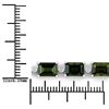 Image 3 : 14KT White Gold 19.04ctw Green Tourmaline and Diamond Bracelet