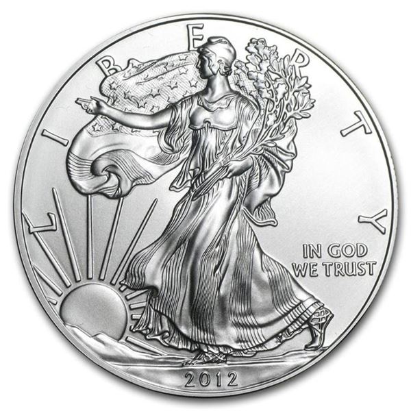 2012 American Silver Eagle 1oz BU Coin