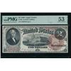 Image 1 : 1880 $2 Legal Tender Note PMG 53