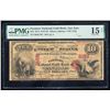 Image 1 : 1874 $10 San Jose National PMG 15NET