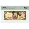 Image 1 : 2008 $1 Mickey 80th Anniversary Disney Dollar PMG 65EPQ
