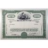 Image 1 : MD. Martin Co., 1950s <100 Shares Specimen Stock Certificate, VF ABNC