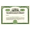Image 1 : LA. National Bank of Commerce in New Orleans, 1968 100 Shrs Specimen Stock Cert., XF