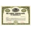 Image 1 : NJ. Marine National Bank of Wildwood, 1973 Specimen Stock Certificate