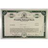 Image 1 : NY. Franklin National Bank, 1968 4 Shrs I/U Stock Certificate, XF