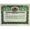 Image 1 : OH. Dime Savings Bank Co 1900-1910 Specimen Stock Cert XF Green SBN