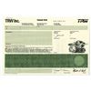 Image 1 : OH. TRW Inc., 1980s Specimen Stock Certificate, XF