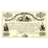 Image 1 : PA. Keystone Mutual Life and Health Insurance Co., of Harrisburg, 1854 Scrip Certificate