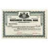Image 1 : PA. Montgomery National Bank of Norristown 1910-30 Specimen Stock Cert. XF SBNC