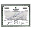 Image 1 : CO. MetroGolf Inc., ca.1990-2000 Specimen Odd Shares Stock Certificate Unc.