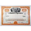 Image 1 : Admiral Corp., 1950s <100 Shrs Specimen Stock Cert., VF-XF ABN Orange