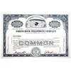Image 1 : Porto Rico Telephone Co., 1950s <100 Shrs Specimen Stock Cert, VF SBN