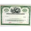 Image 1 : NJ. American District Telegraph Co 1950s Specimen Stock Cert 100 Shr ABN Green