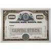 Image 1 : Federal Bake Shops, Inc., 1940s <100 Shares Specimen Stock Certificate, VF SBN