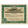 Image 1 : IL. Controlite Manufacturing Co., 1926, I/U Stock Certificate.