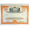 Image 1 : NY. Continental Can co., Inc. 1950s Specimen Stock Cert <100 Shrs XF ABN Orange