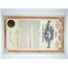 Image 1 : AZ. Tribute Gold Mining & Milling Co. 1907. $100 I/U 6% Bond, #292. F-VF