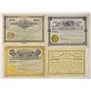 Image 1 : MT, NV. Montana, Nevada, and Illinois I/U Mining I/U Stock Certificate Quartet, 1890 to 1947.