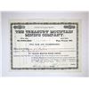 Image 1 : NM. Treasury Mountain Mining Co., 1885. 500 Shrs Capital Stock I/U Cert, #91, XF