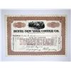 Image 1 : SD. Butte-New York Copper Co, 1920. 100 Shrs Capital Stock I/U Cert. VF-XF. ABNC