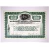 Image 1 : SD. Montgomery Shoshone Consolidated Mining Co.,1910. I/U Capital Stock Certificate. VF