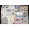 Image 1 : Mining and Mineral Companies Stock and Bond Certificate Collection, ca. late 19th to mid-20th centur