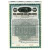 Image 1 : WV. Austen Coal & Coke Co., 1906. $1000 Specimen 5% Coupon Bond, VF-XF. ABNC