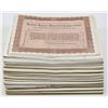 Image 1 : U.S. Stocks and Bond Group  Lot of Miscellaneous Stock Certificates, ca. 1930-80s