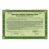 Image 1 : Cuba. Havana Docks Corp., ca.1920-1930 Specimen Stock Certificate