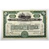 Image 1 : NY. Gaston, Williams & Wigmore, Inc., 1921 100 Shrs I/U Stock Certificate, VF