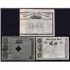 Image 1 : OH. State of Ohio Canal Stock, 1842 to 1859, I/C Bond Trio.