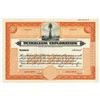 Image 1 : ME. Petroleum Exploration, ND(1920s). <100 Shrs Capital Stock Specimen Cert, XF