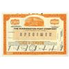 Image 1 : Washington Post Co. 1970-1980's Specimen Stock Certificate Jeff Bezos News Paper
