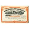 Image 1 : IL. Pullman's Palace Car Co. 1882 I/C Stock Cert 10 Shrs Signed by Horace Porter