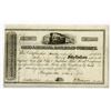 Image 1 : OH. Ohio & Indiana Railroad Co., 1852, Issued Stock Certificate