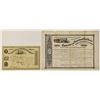 Image 1 : SC. South Carolina Railroad Stock and Bond Certificate Pair, 1856 and 1859