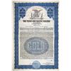 Image 1 : TX. Texas & Pacific Railway Co., 1924 $100 Specimen 6% Gold Coupon Bond, VF HBN Blue