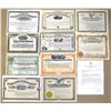 Image 1 : Michigan and NJ Railways and Industrial Related Stock Certificate Assortment, 1894 to 1924